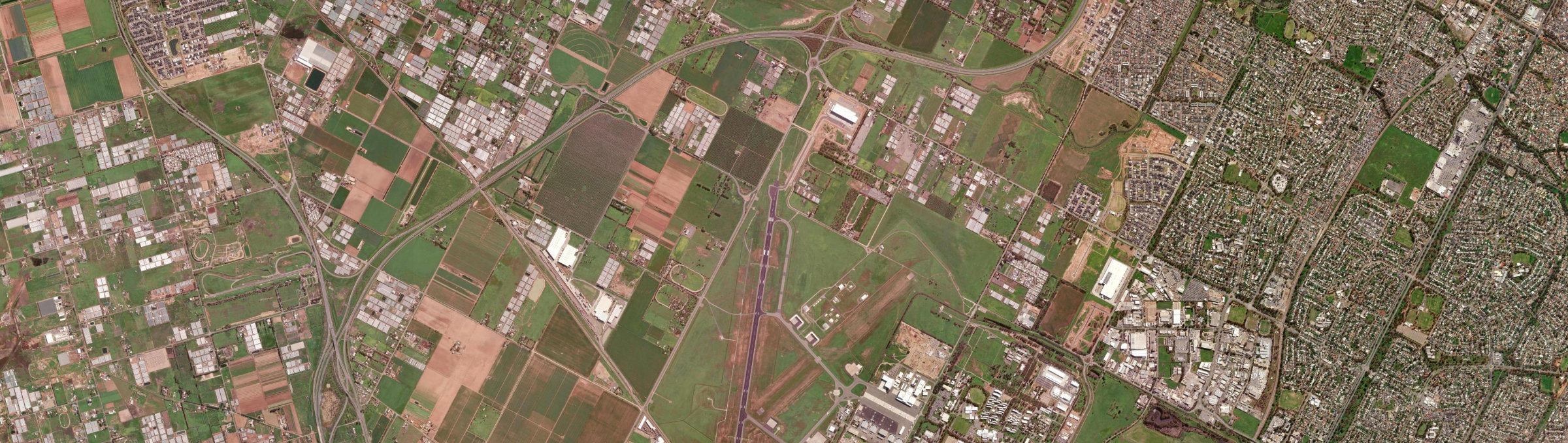 Aerial view of Penfield, SA