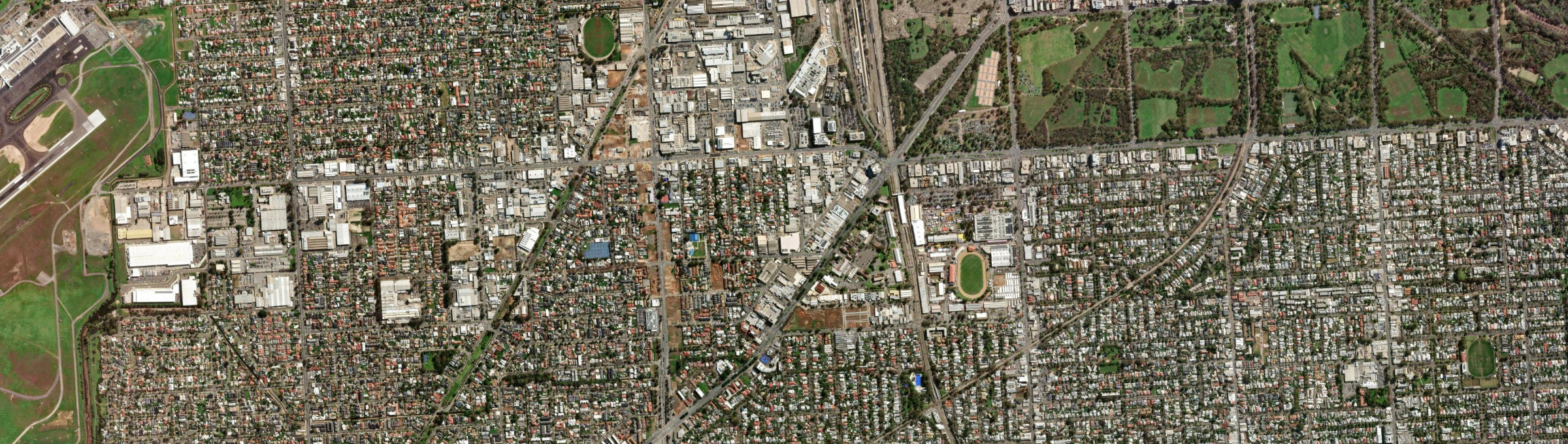 Aerial view of Keswick, SA