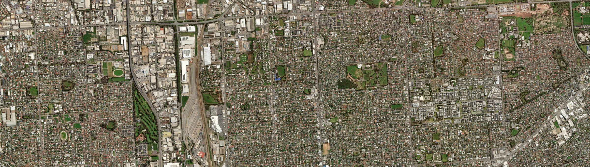 Aerial view of Blair Athol (SA), SA
