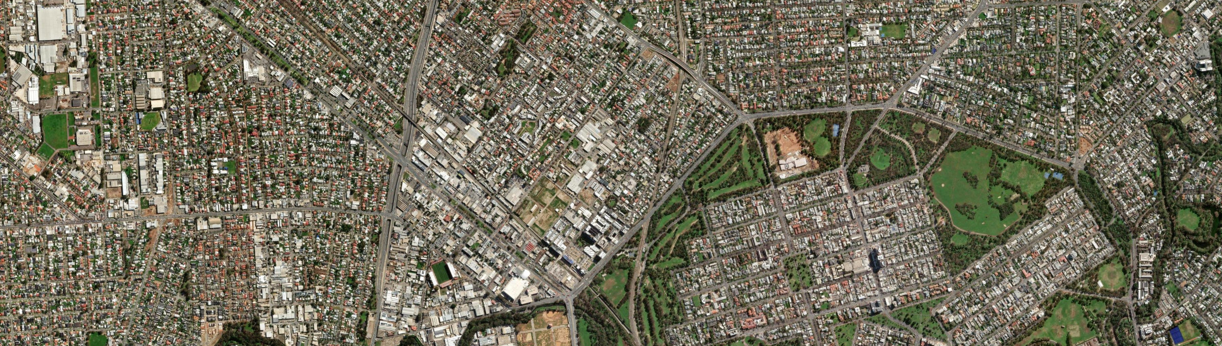 Aerial view of Bowden, SA