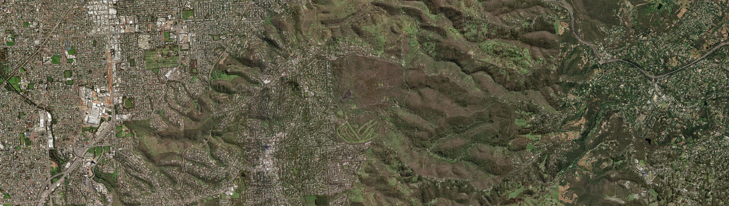 Aerial view of Belair, SA