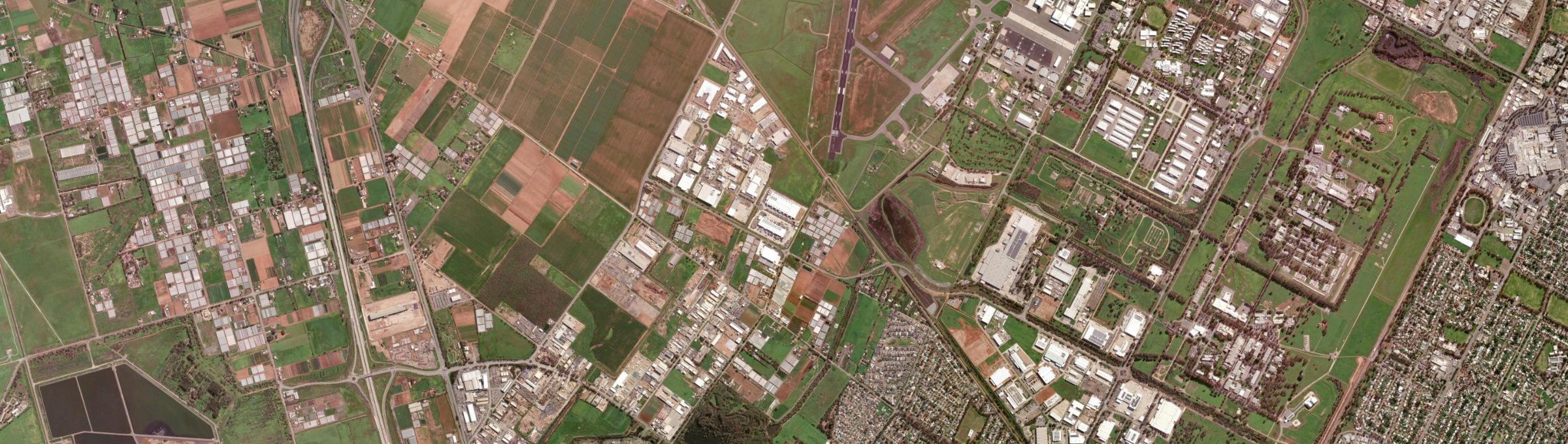 Aerial view of Direk, SA