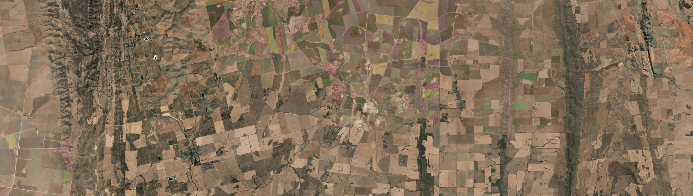 Aerial view of Manoora (SA), SA
