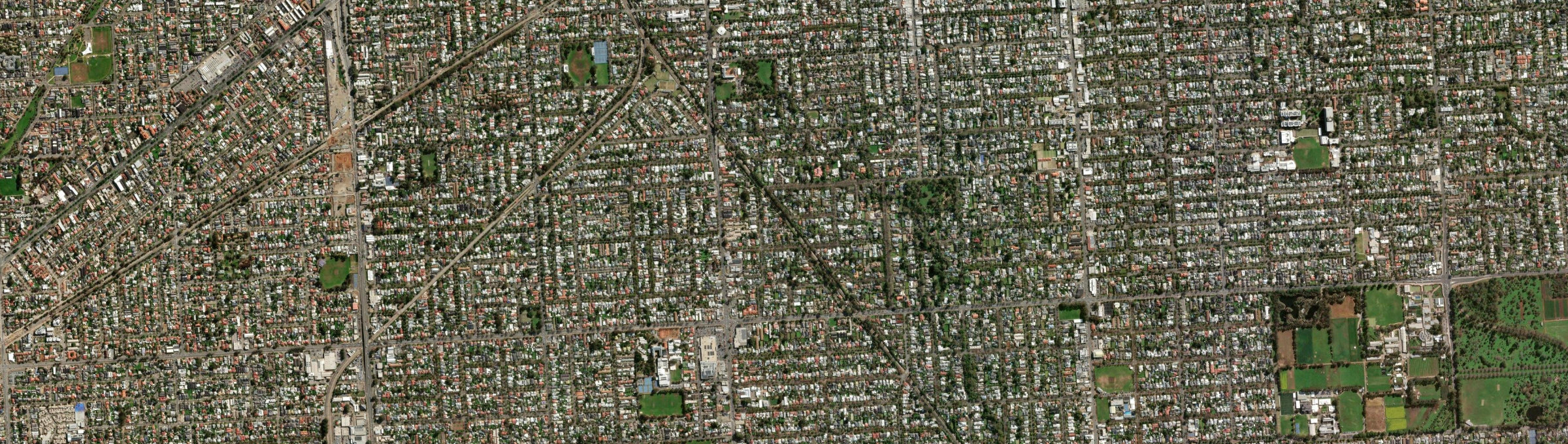 Aerial view of Kings Park (SA), SA