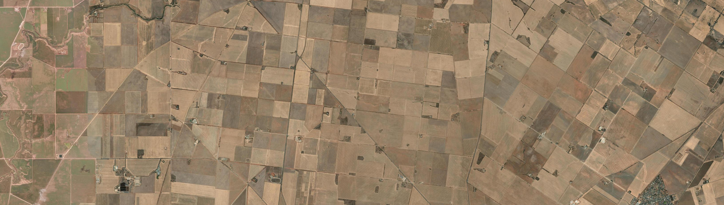 Aerial view of Magdala, SA