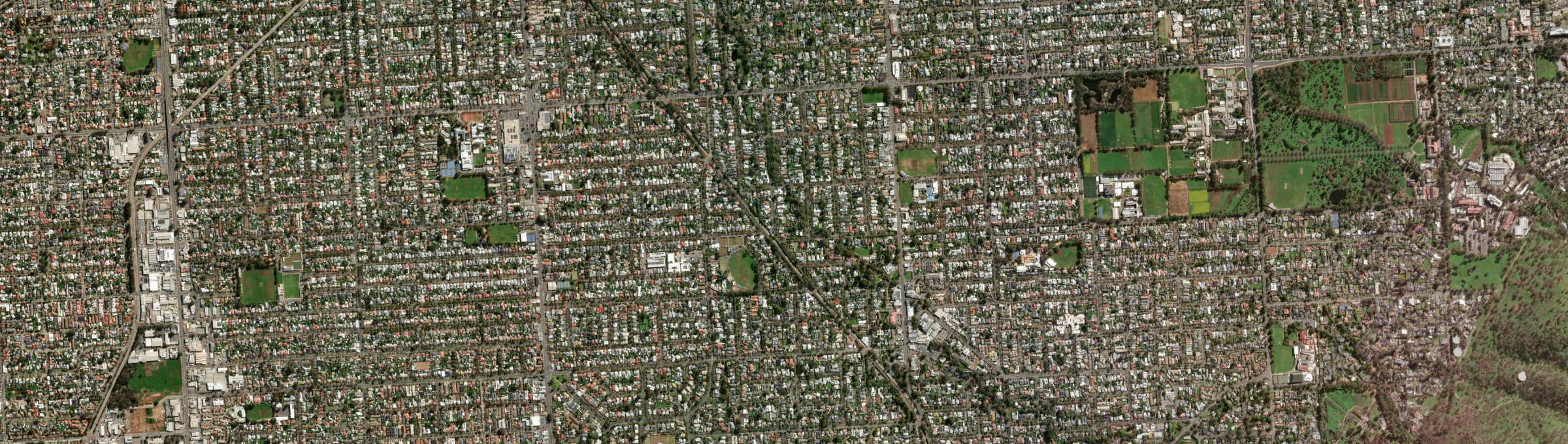 Aerial view of Hawthorn (SA), SA