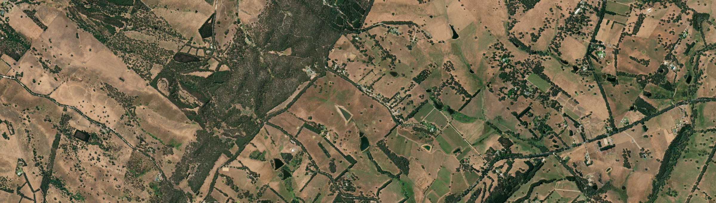 Aerial view of Montarra, SA