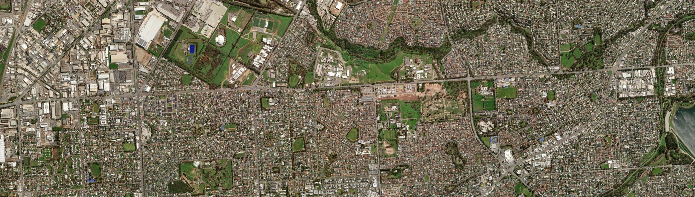 Aerial view of Northfield, SA