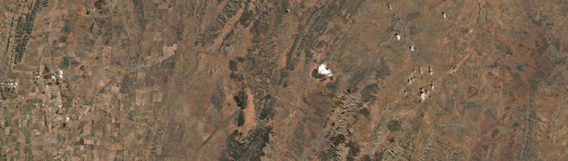 Aerial view of Parnaroo, SA