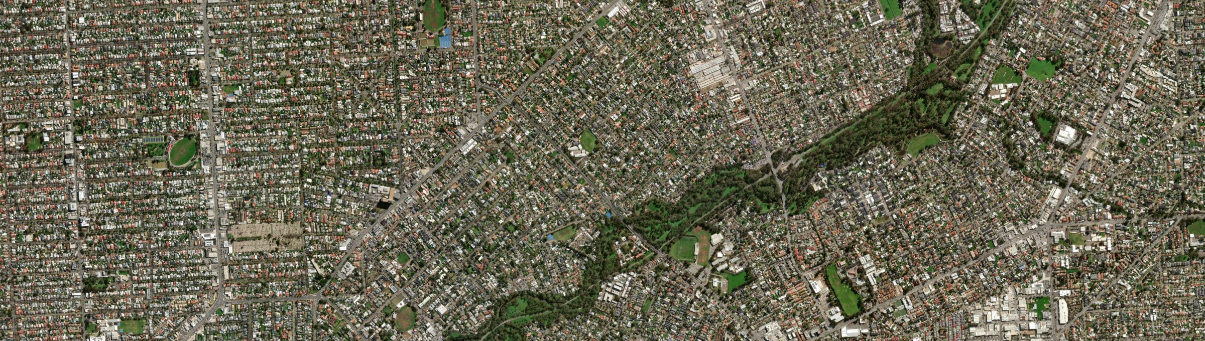 Aerial view of Vale Park, SA