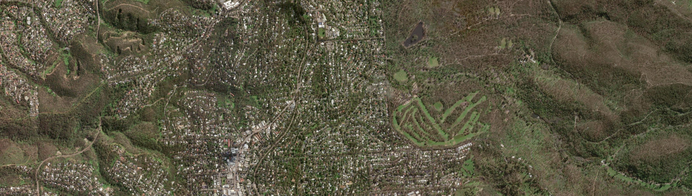 Aerial view of Glenalta, SA