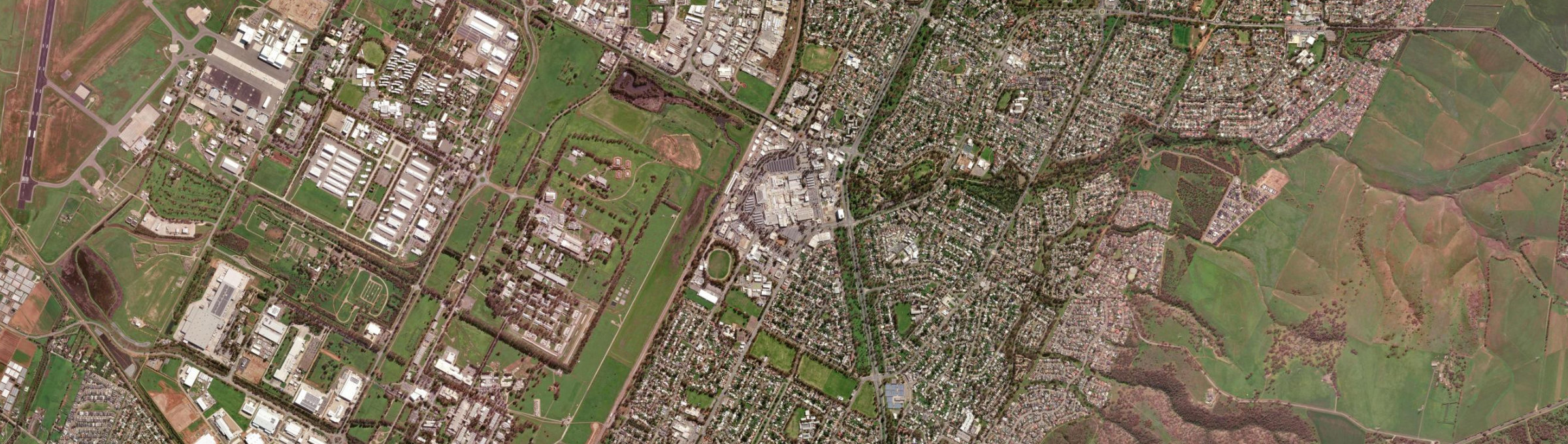 Aerial view of Elizabeth, SA
