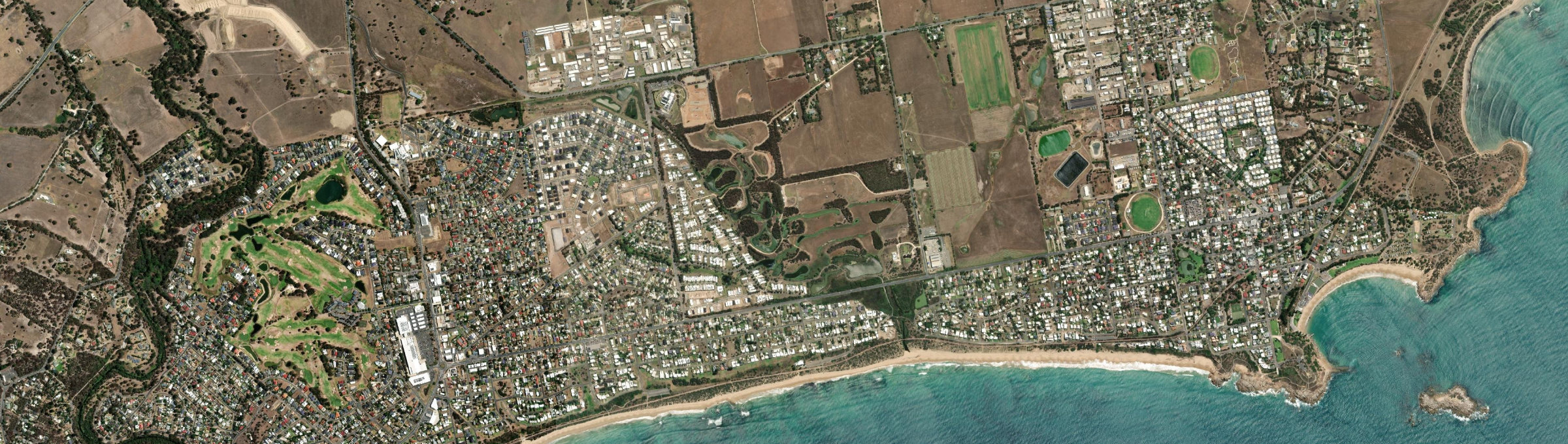 Aerial view of Chiton, SA