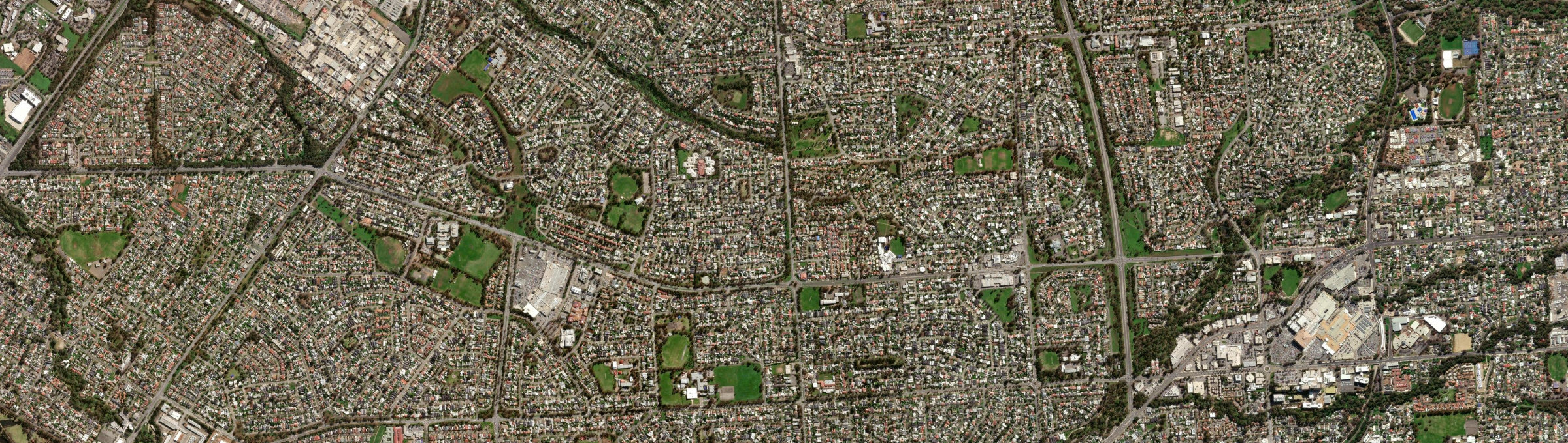 Aerial view of Para Vista, SA