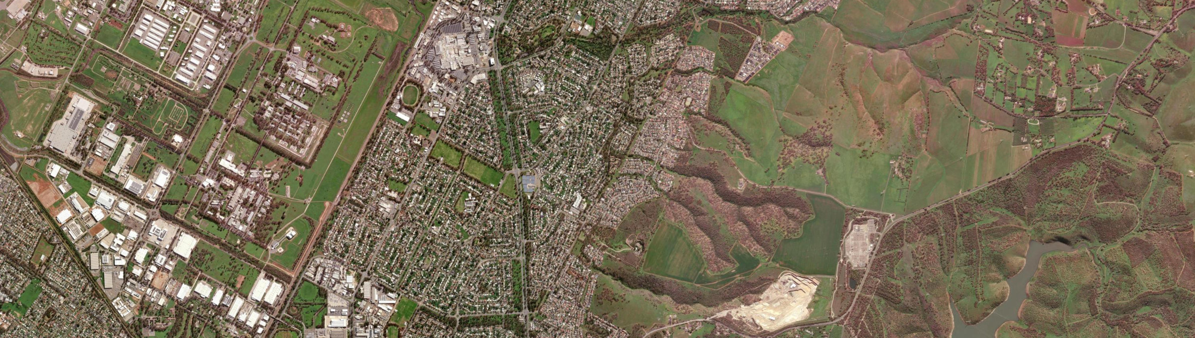 Aerial view of Elizabeth East, SA
