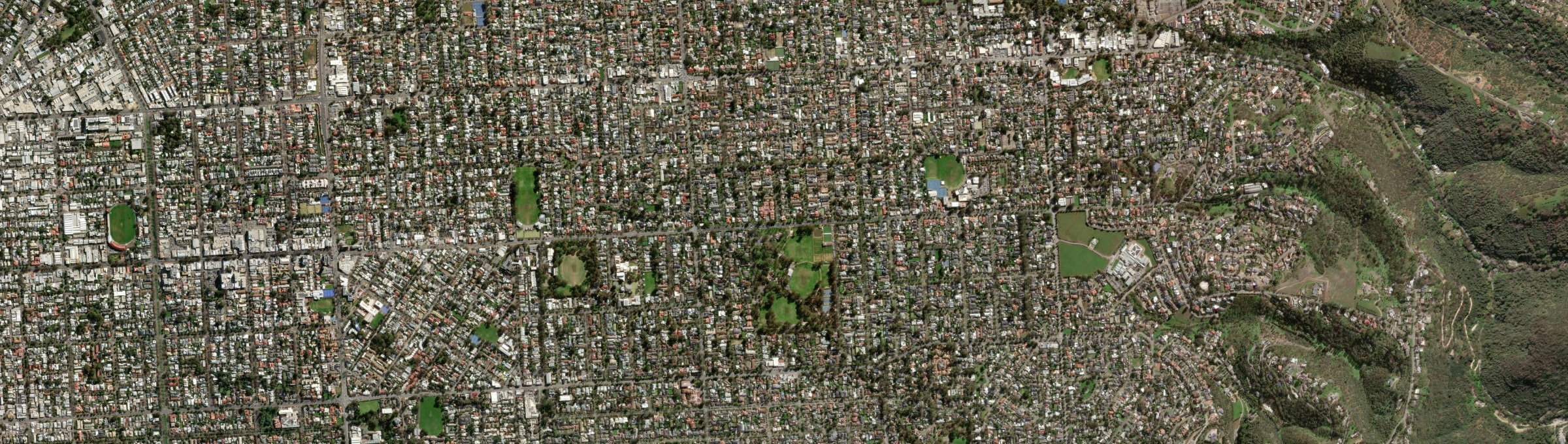 Aerial view of Kensington Gardens, SA