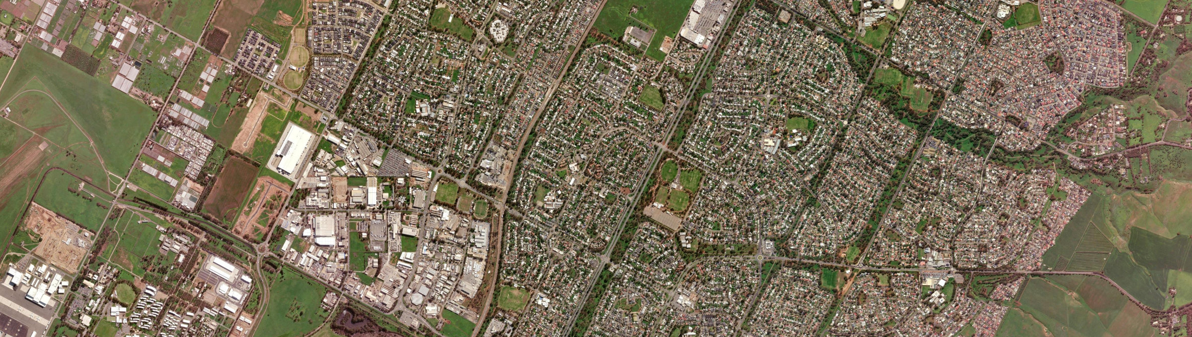 Aerial view of Elizabeth North, SA