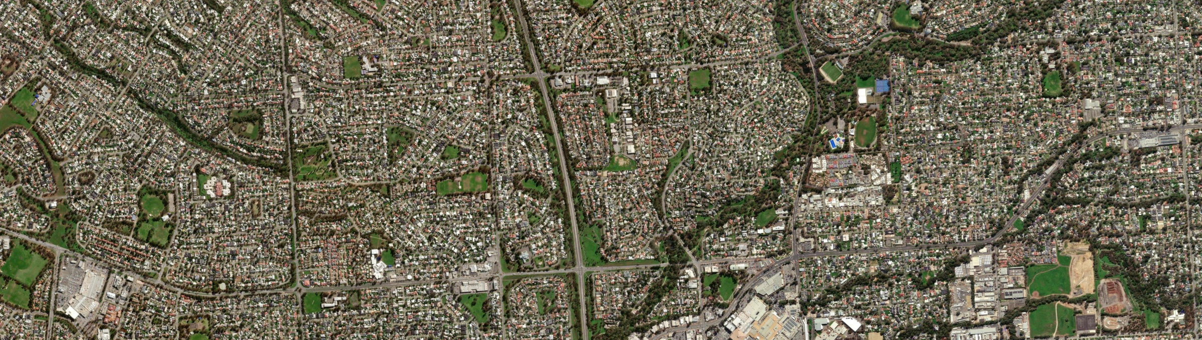 Aerial view of Modbury North, SA