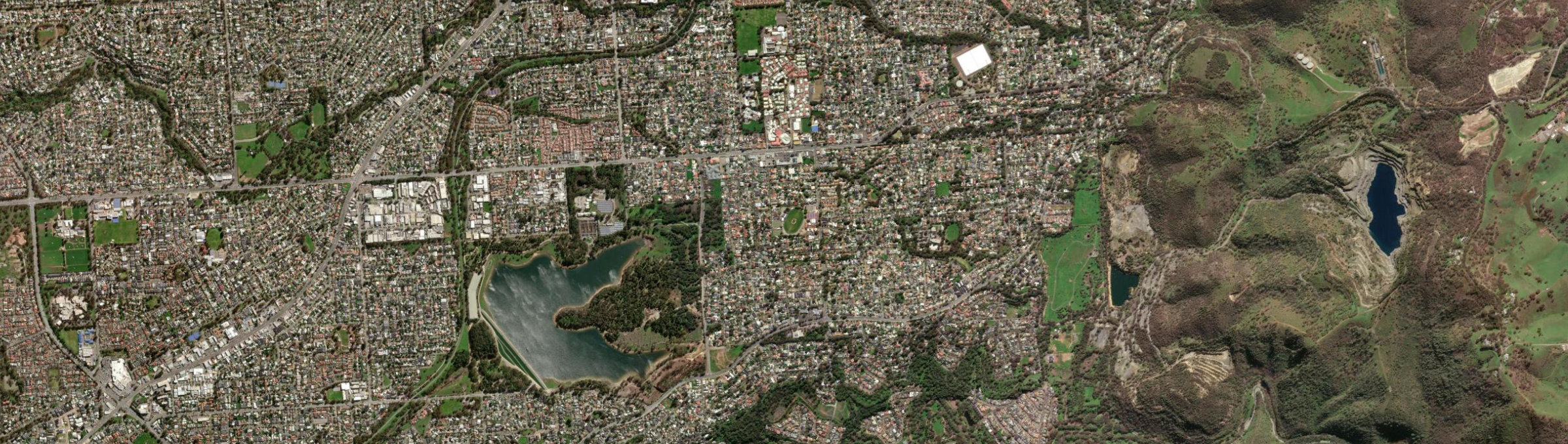 Aerial view of Hope Valley (SA), SA
