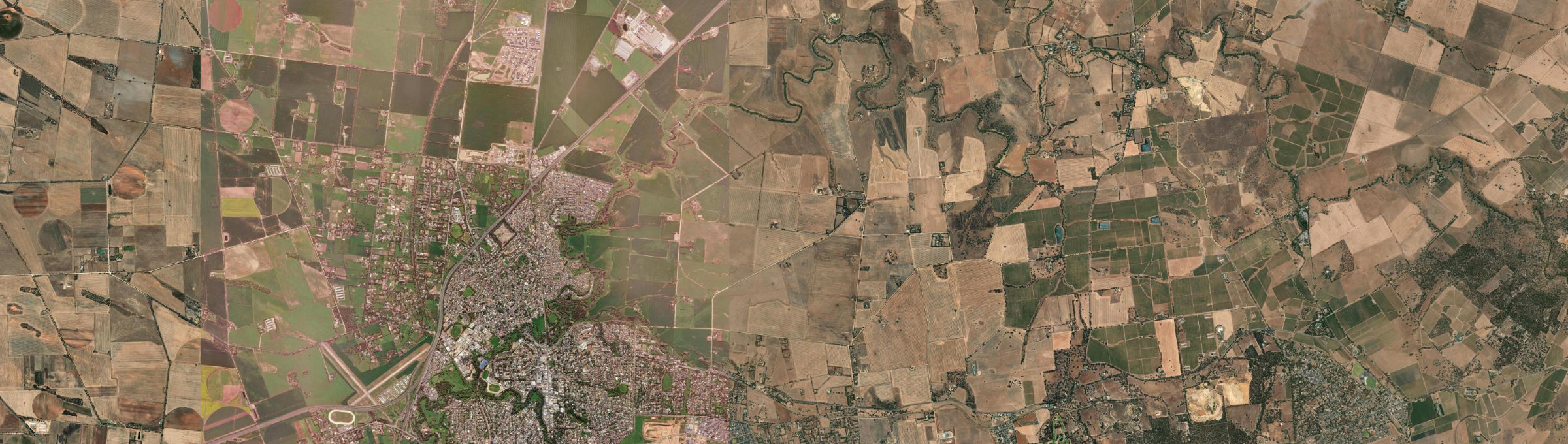 Aerial view of Concordia, SA
