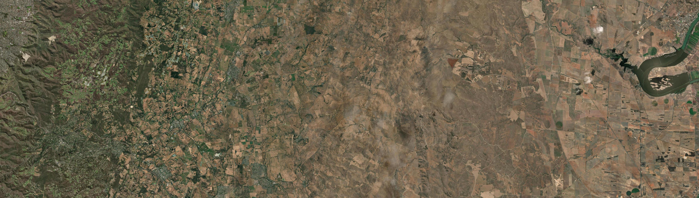 Aerial view of Harrogate, SA
