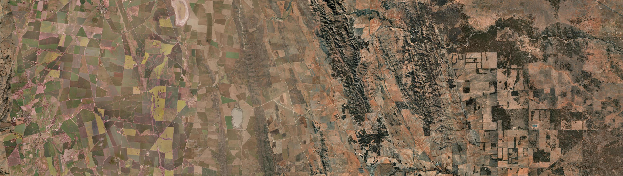 Aerial view of Emu Downs, SA