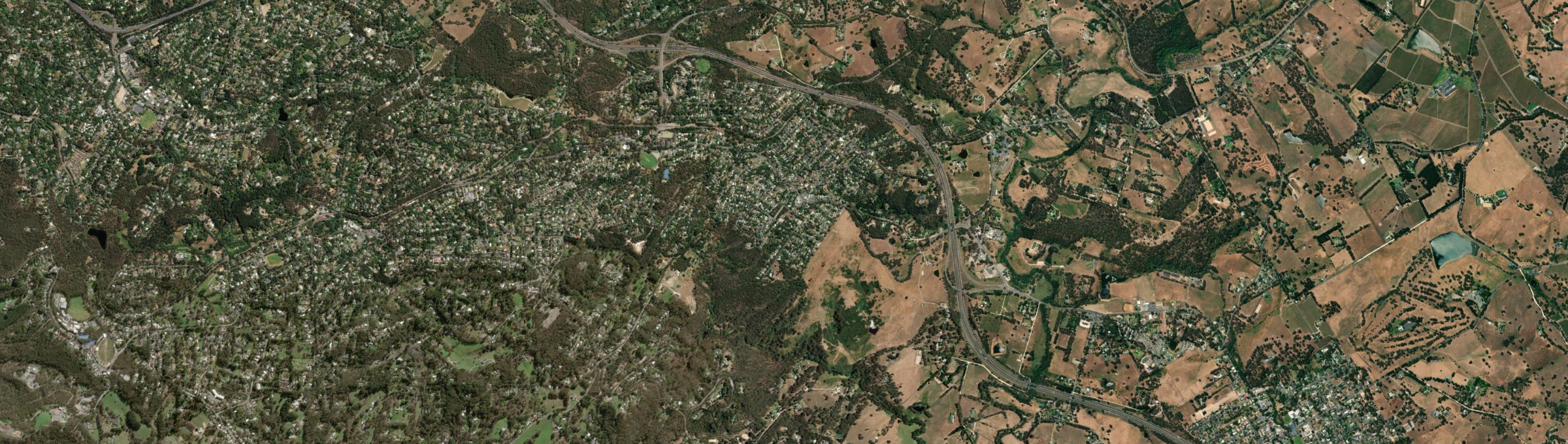 Aerial view of Bridgewater (SA), SA