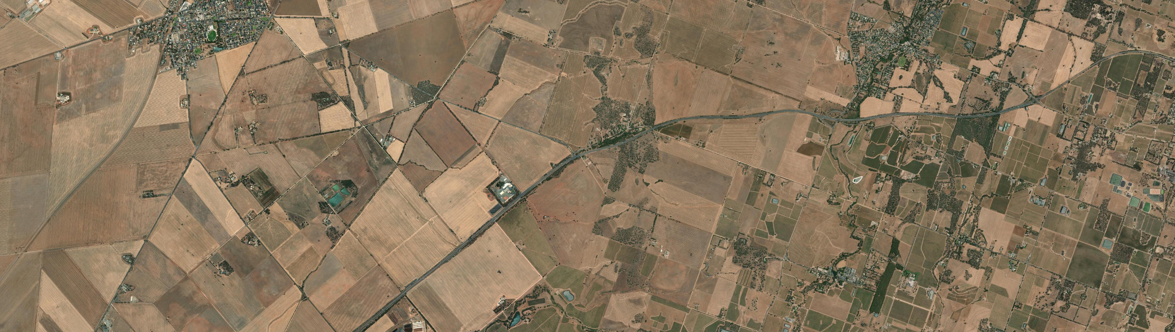 Aerial view of Daveyston, SA