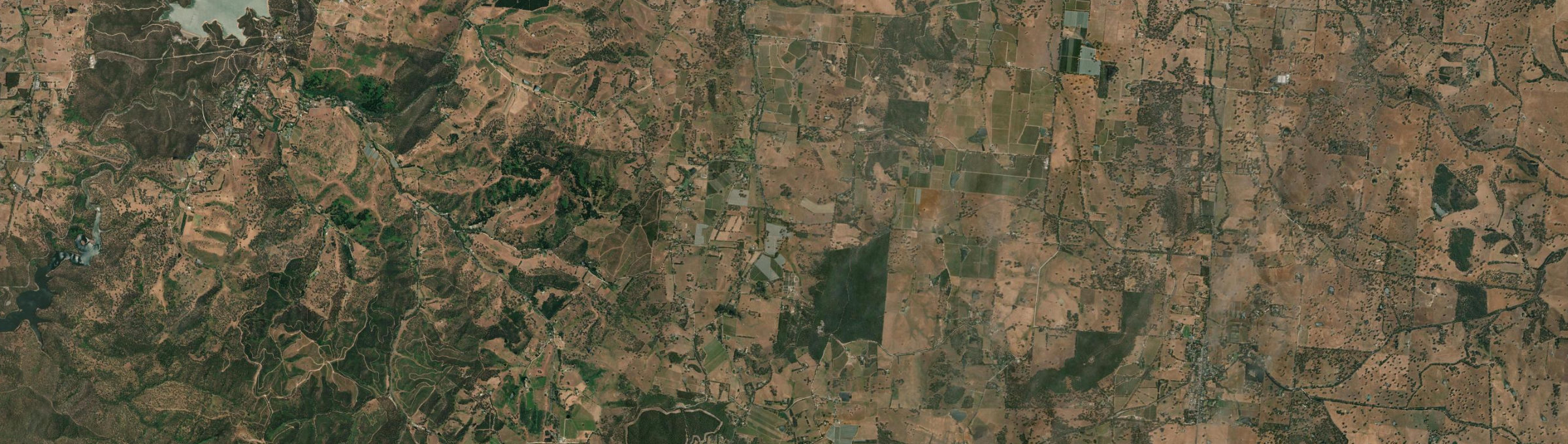 Aerial view of Kenton Valley, SA
