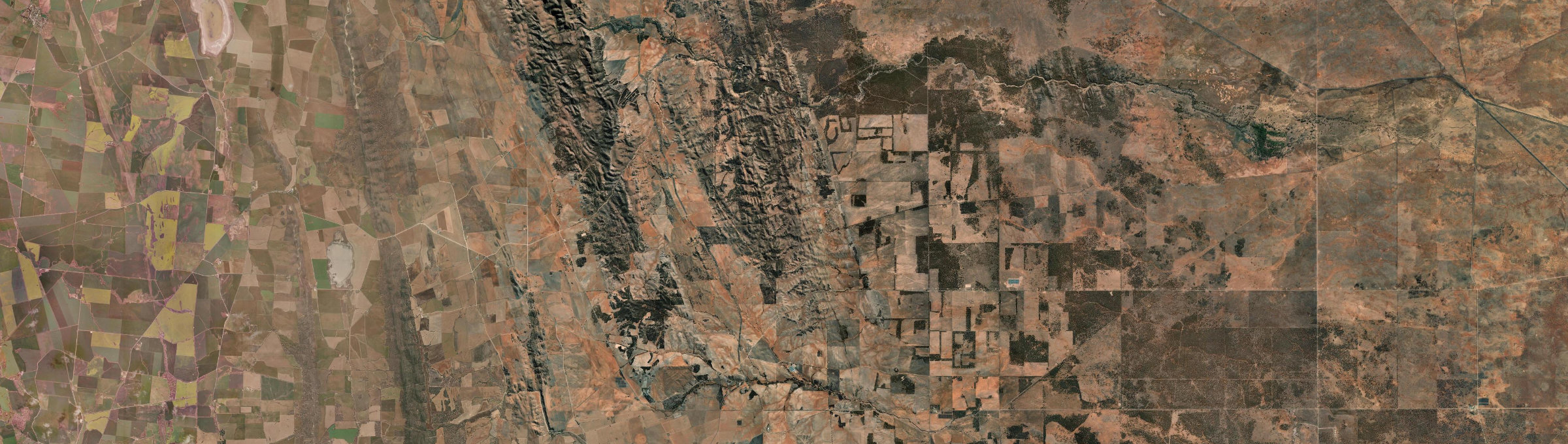 Aerial view of Bright (SA), SA