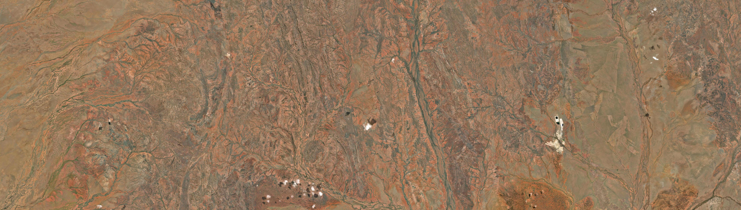 Aerial view of Dajarra, QLD