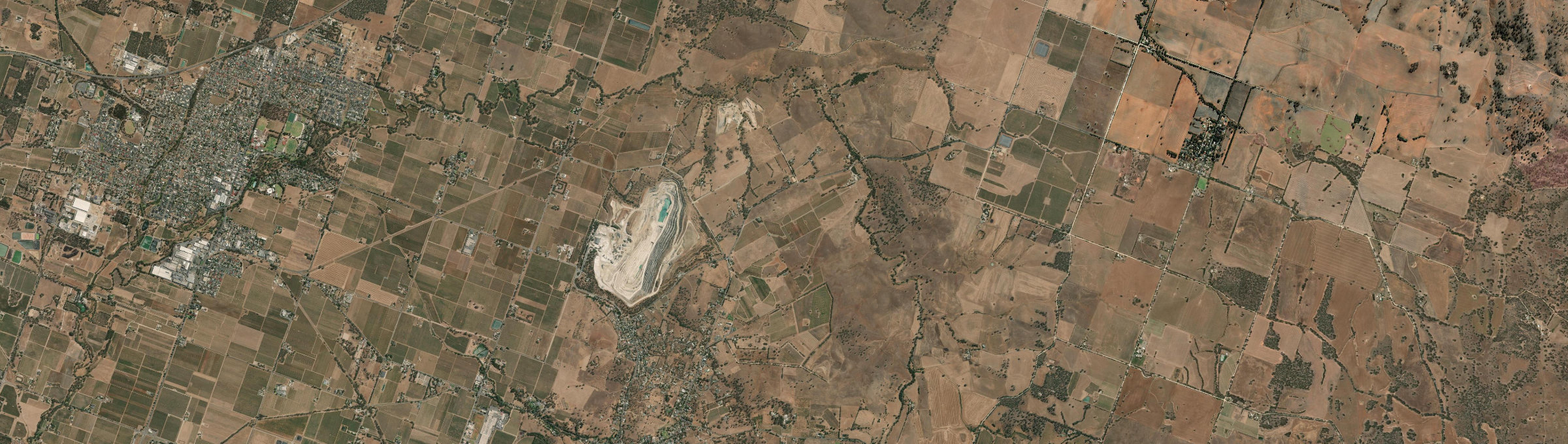 Aerial view of Penrice, SA