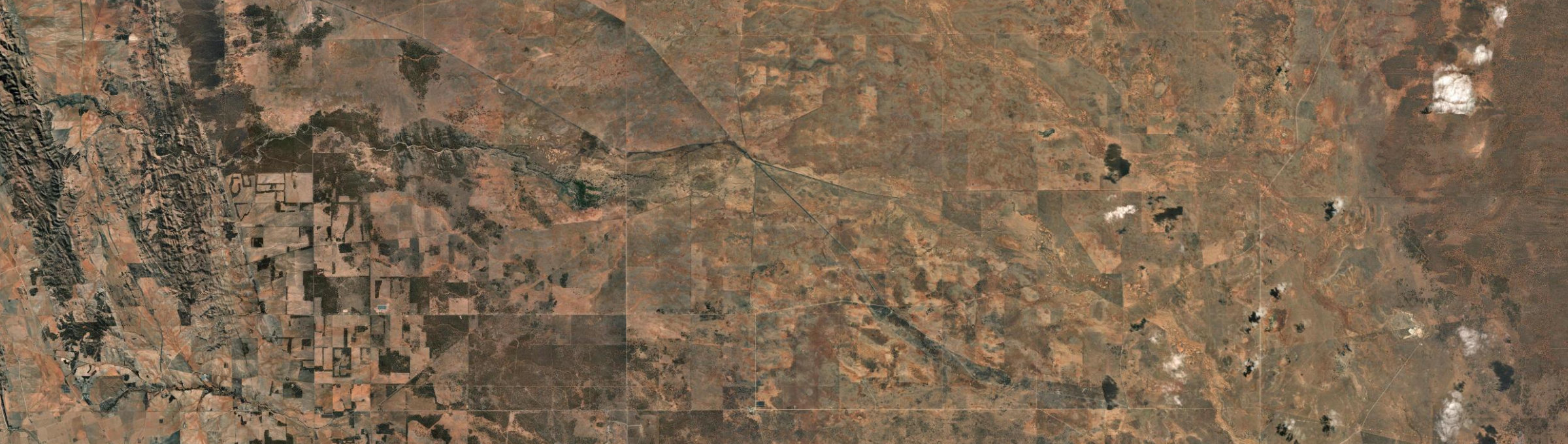 Aerial view of Maude (SA), SA
