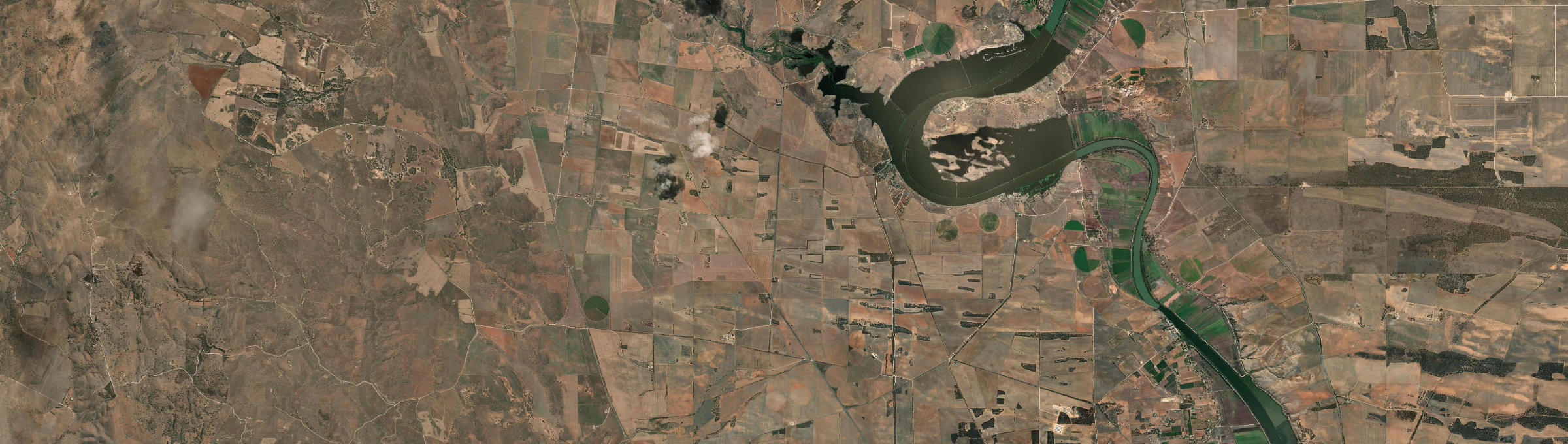 Aerial view of Caloote, SA