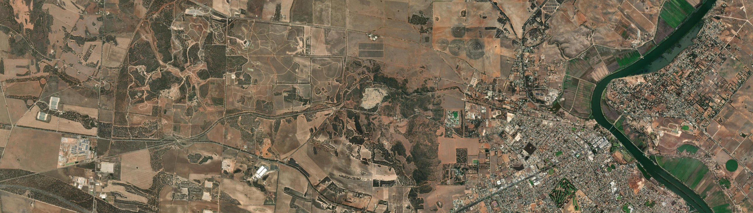 Aerial view of Rocky Gully (SA), SA