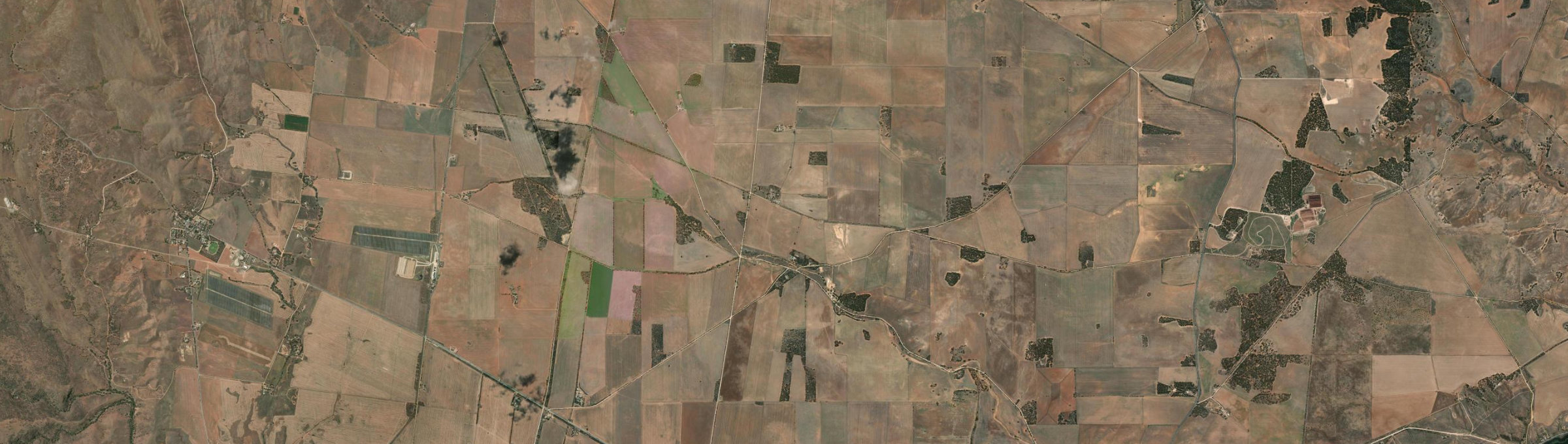 Aerial view of Frayville, SA