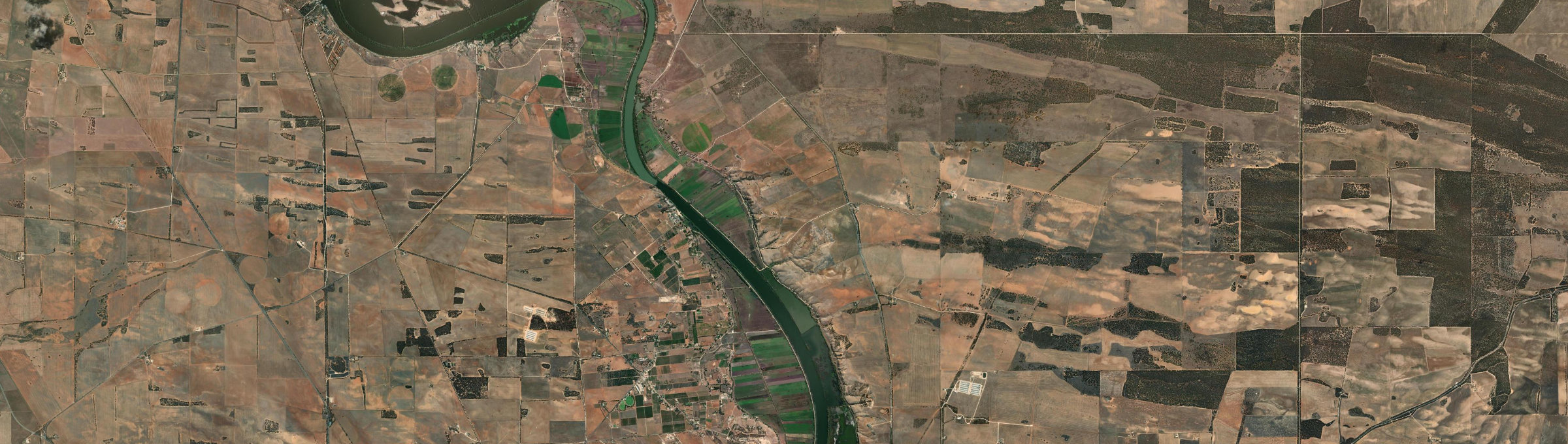 Aerial view of Pompoota, SA