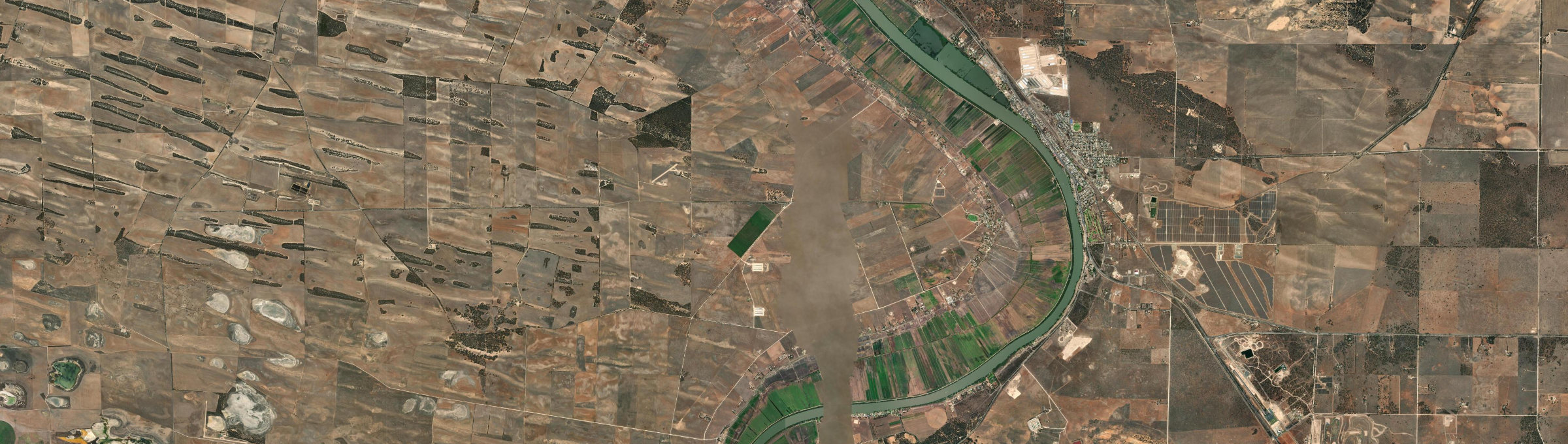 Aerial view of Jervois, SA