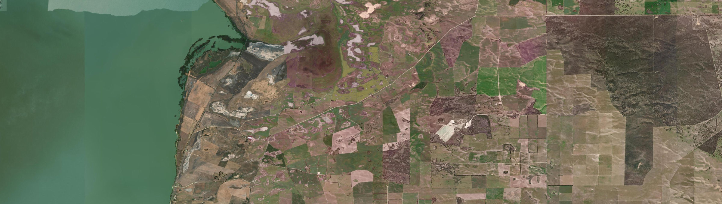 Aerial view of Waltowa, SA