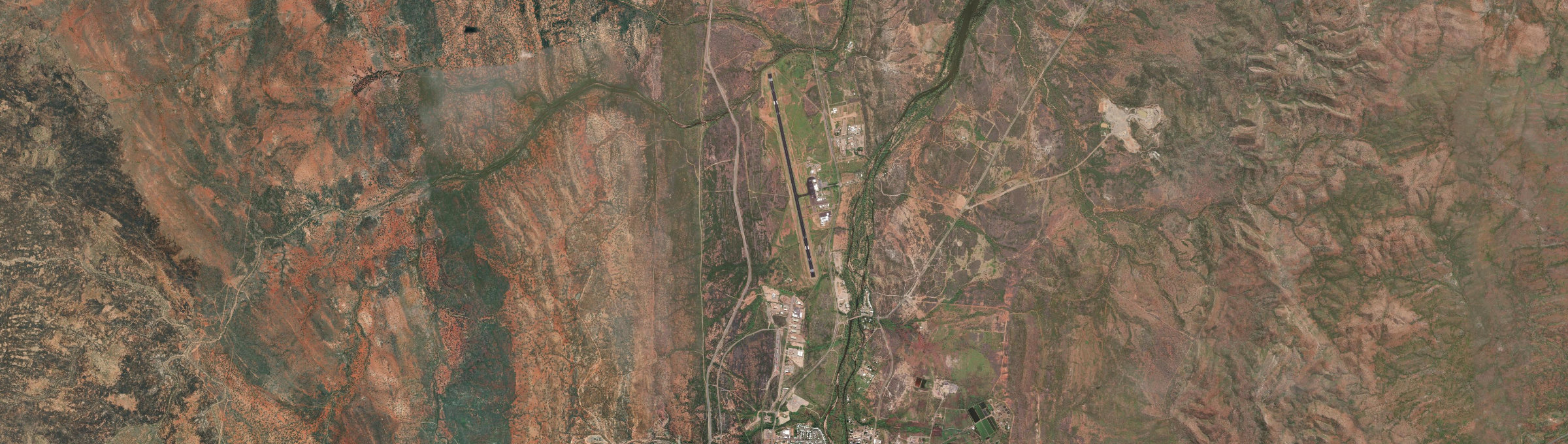 Aerial view of Kalkadoon, QLD