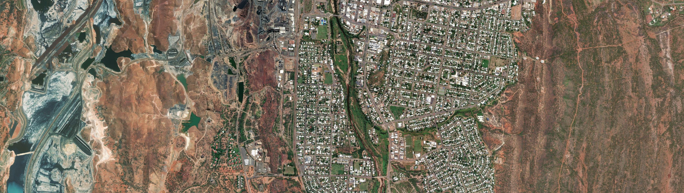 Aerial view of Parkside (Qld), QLD