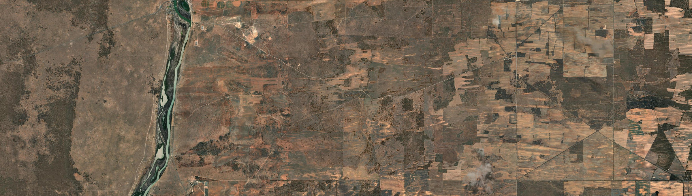 Aerial view of Notts Well, SA