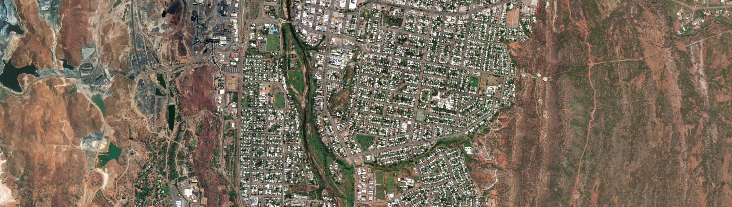 Aerial view of Mornington (Qld), QLD