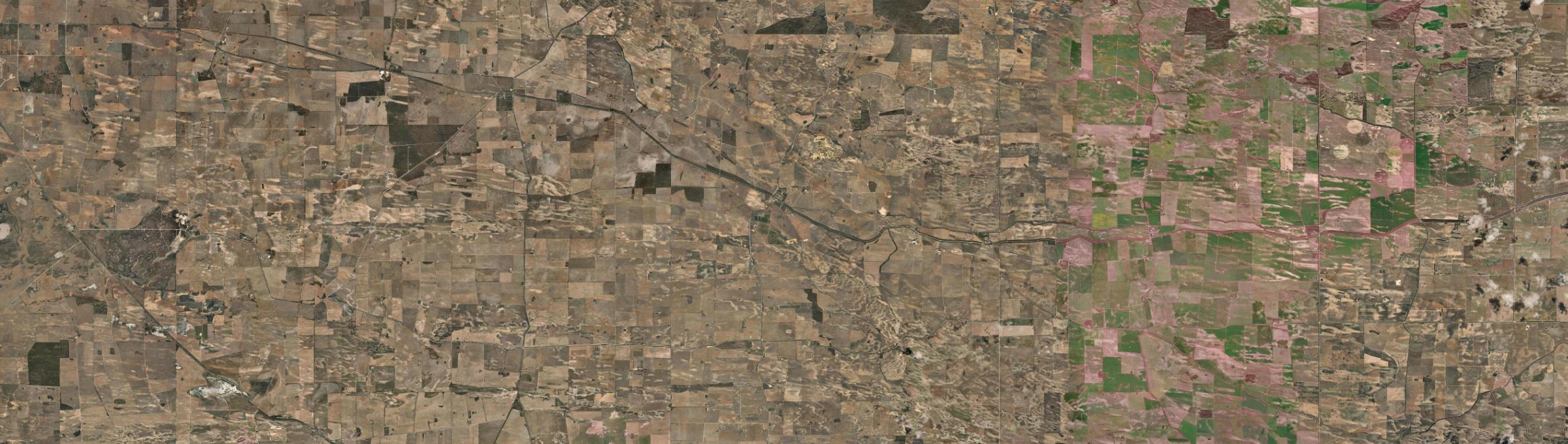 Aerial view of Peake, SA