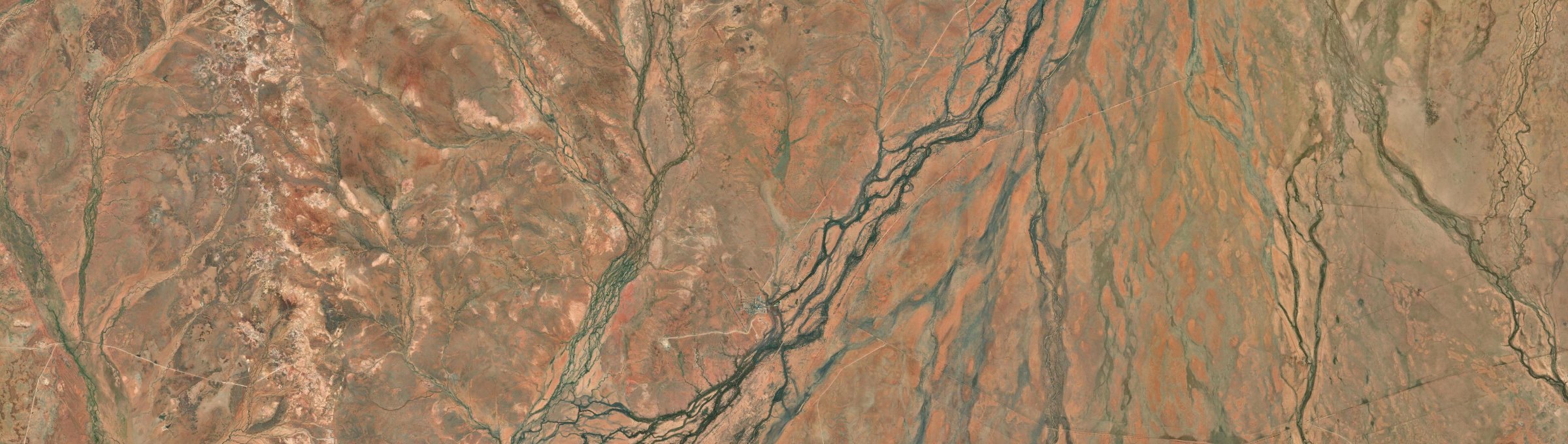 Aerial view of Boulia, QLD