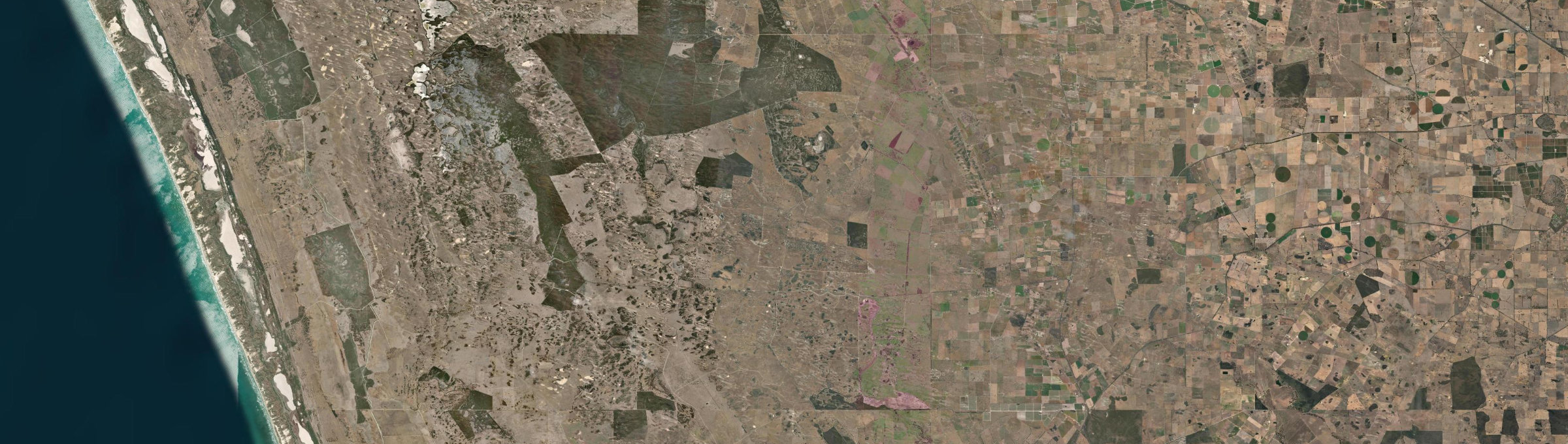 Aerial view of Petherick, SA
