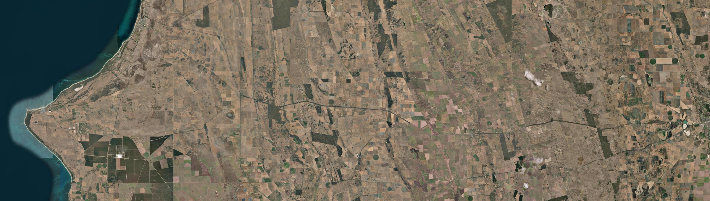 Aerial view of Avenue Range, SA