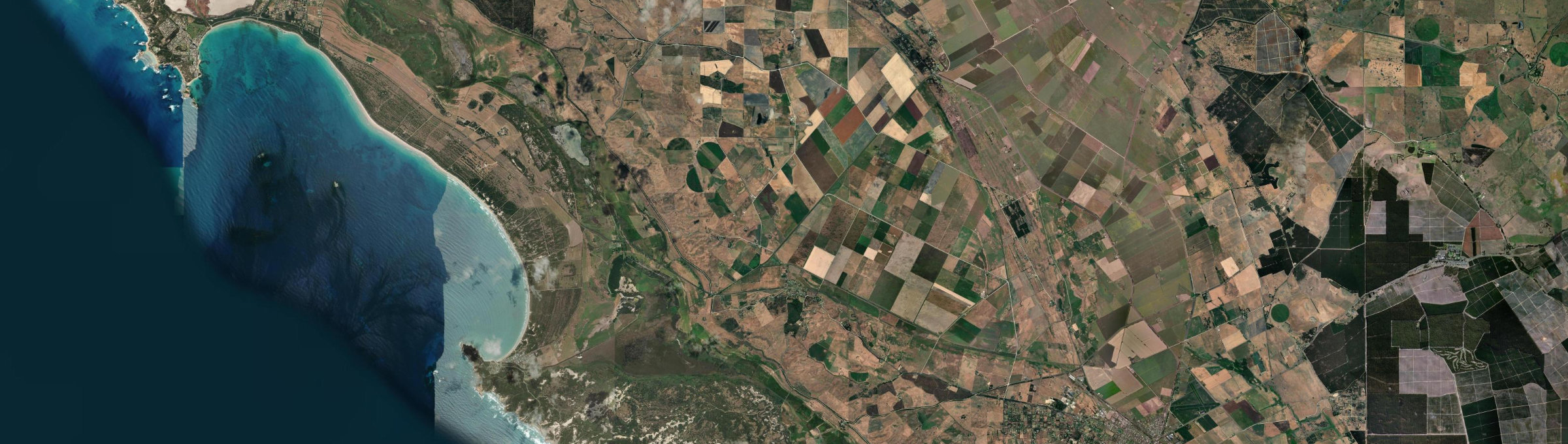 Aerial view of Rendelsham, SA