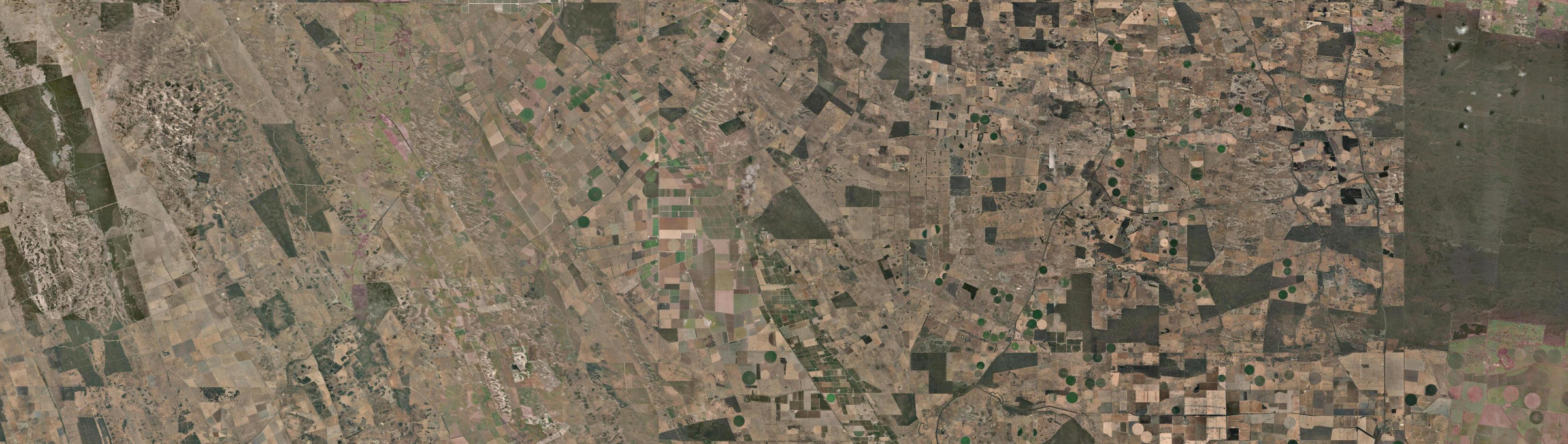 Aerial view of Padthaway, SA