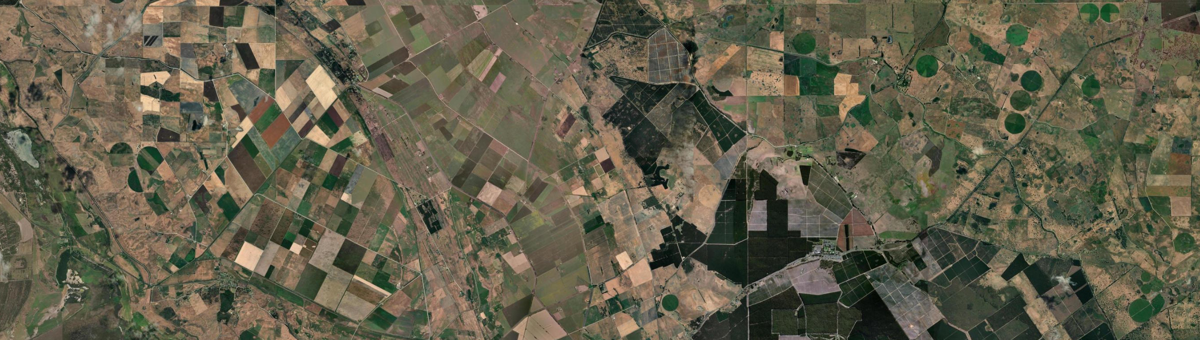 Aerial view of Sebastopol (SA), SA
